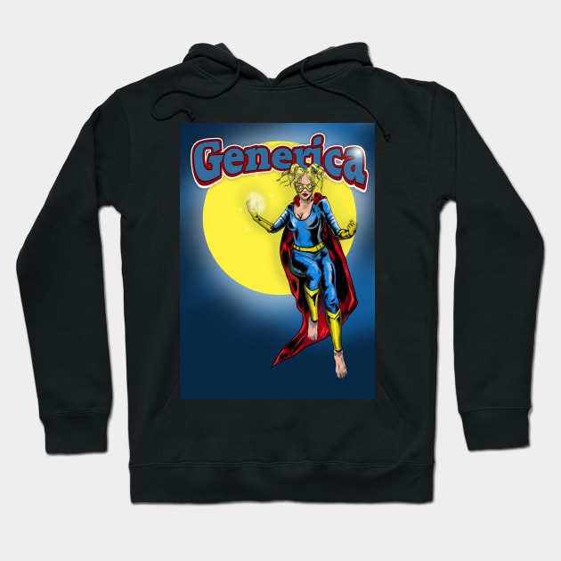 GenErica - The new superhero Hoodie by silentrob668